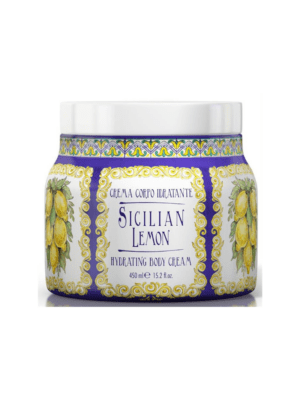 Body cream lemon