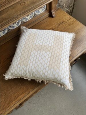 Linnen Pillowcover White Alyssum