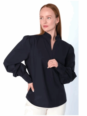 Blouse Mie Navy Blazer