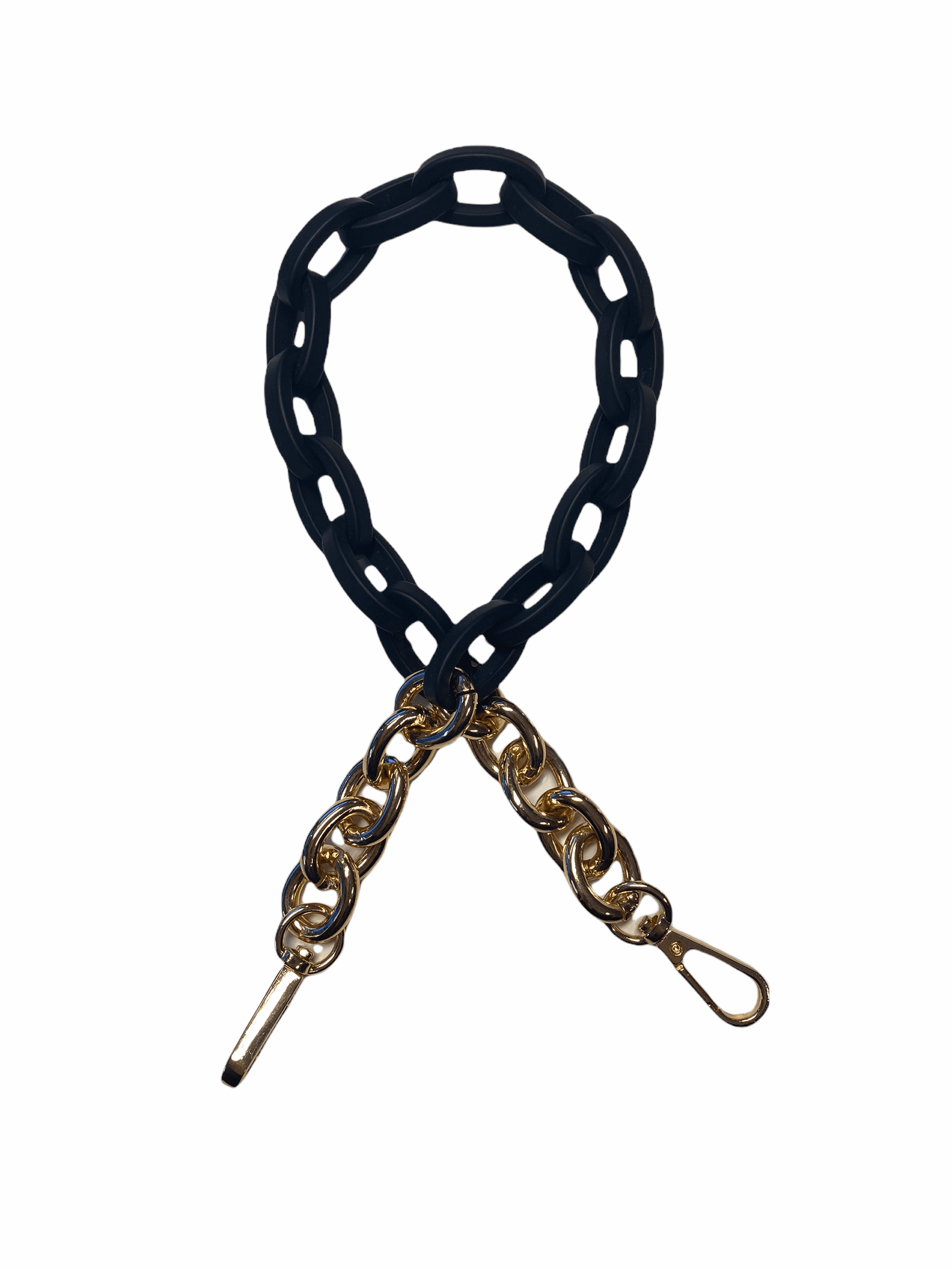 Resin Chain Black (Gold)