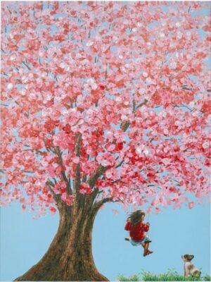 Picture Touched Flower Girl