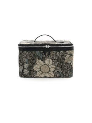 Beauty Box Black Flower Linen