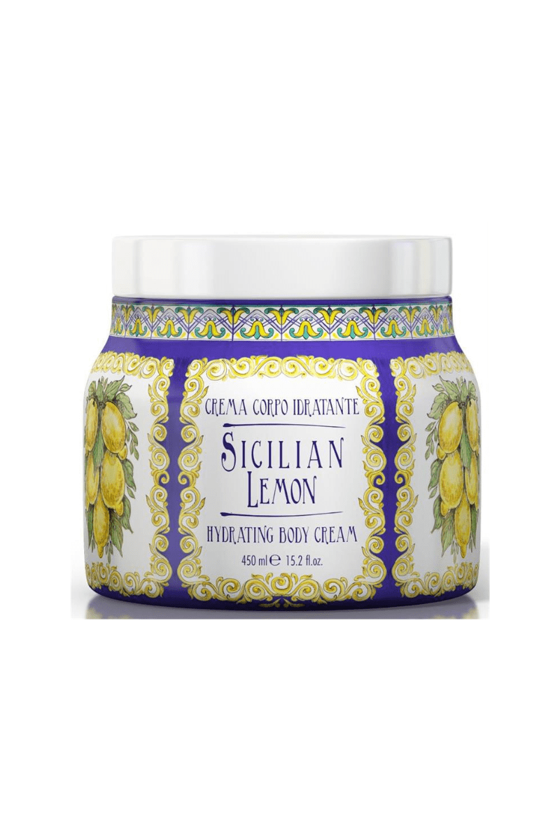 Body cream lemon