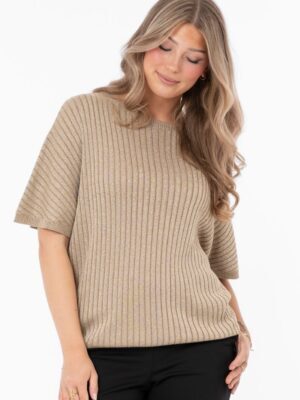 Frances Knit Top Atique Gold