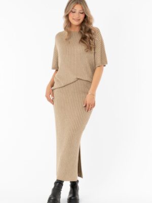 Frances Knit Top Atique Gold