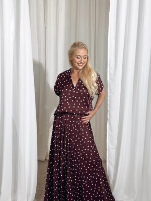 Valery SS Blouse Plum