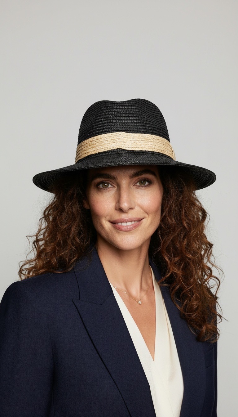 ALLESANDRA Hat Jet Black - Image 2