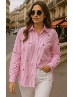 Skjorta cherry bubbelgum