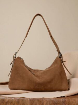 Suede City Bag Large Brown