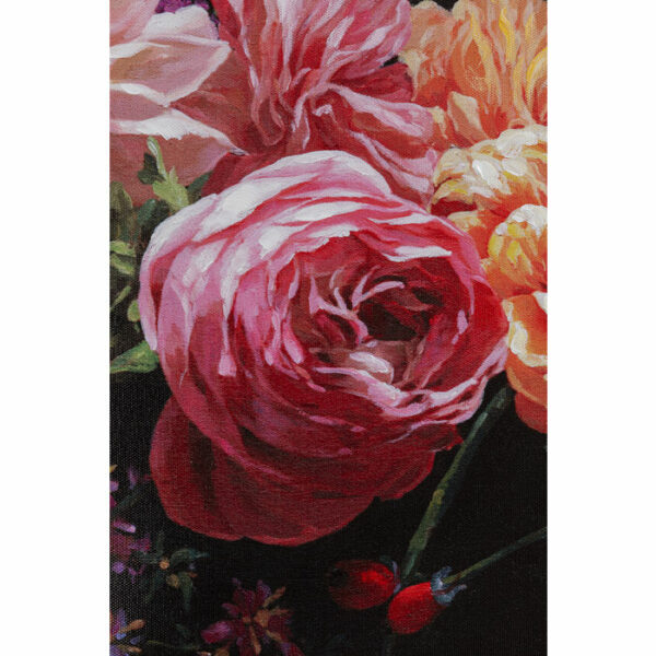 Picture Touched Flower Bouquet 120x90cm