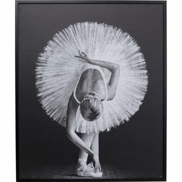 Framed Picture Pasion of Ballet 120x100 cm