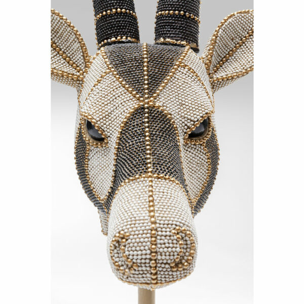 Deco Object Antelope Head Pearls 79