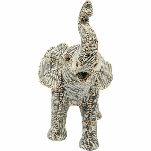 Deco Object Walking Elephant Pearls Sm