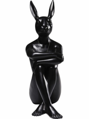 Deco Figurine Gangster Rabbit Black