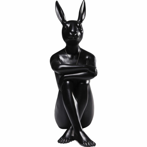 Deco Figurine Gangster Rabbit Black