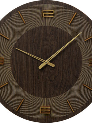 Wall Clock Levi Brown 60cm