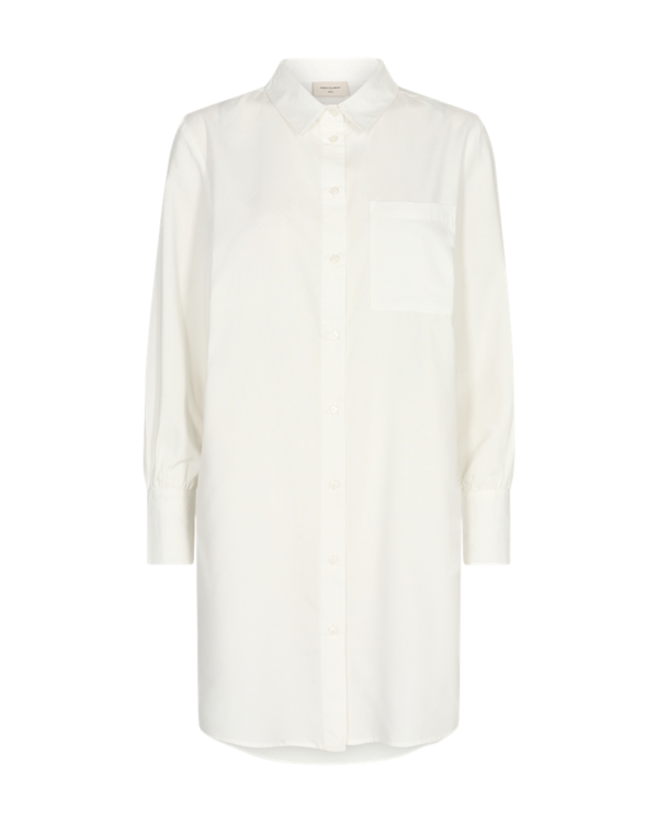 Lång Skjorta Off-White
