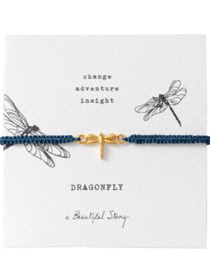 Armband - Symbol Dragonfly Gold