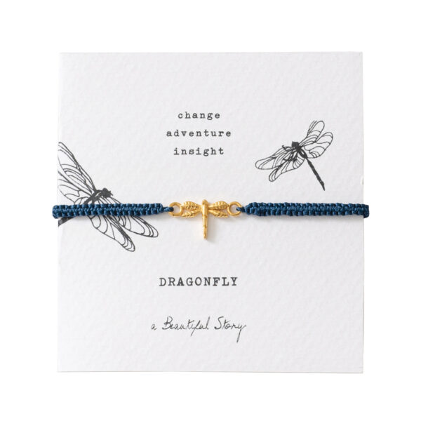 Armband - Symbol Dragonfly Gold
