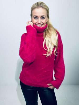 Pullover Mouse Cerise