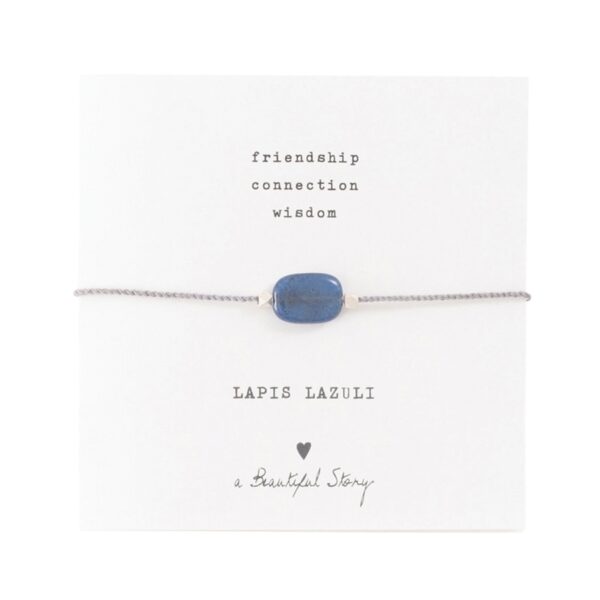 Armband - Lapis Lazuli Silverr