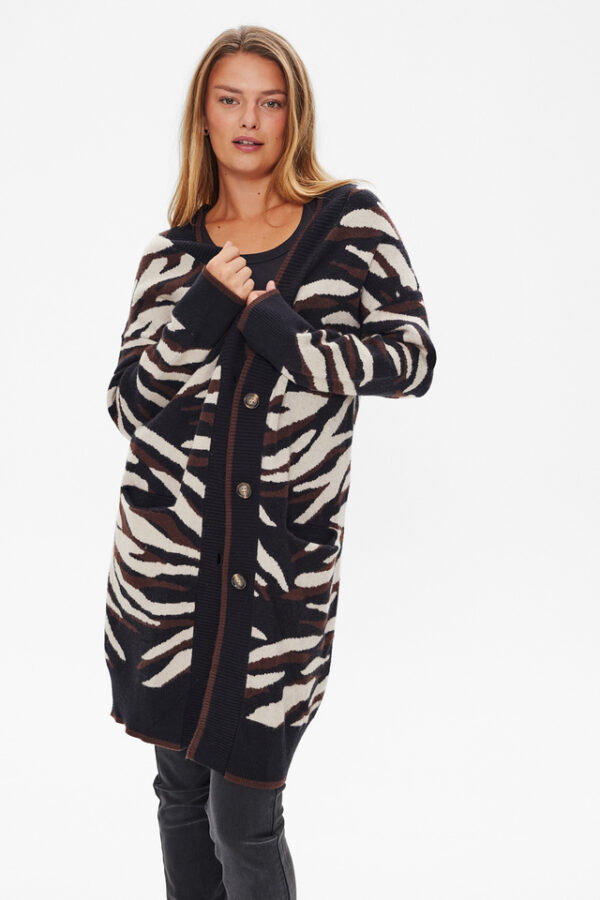 Laura Cardigan Black Moonbeam