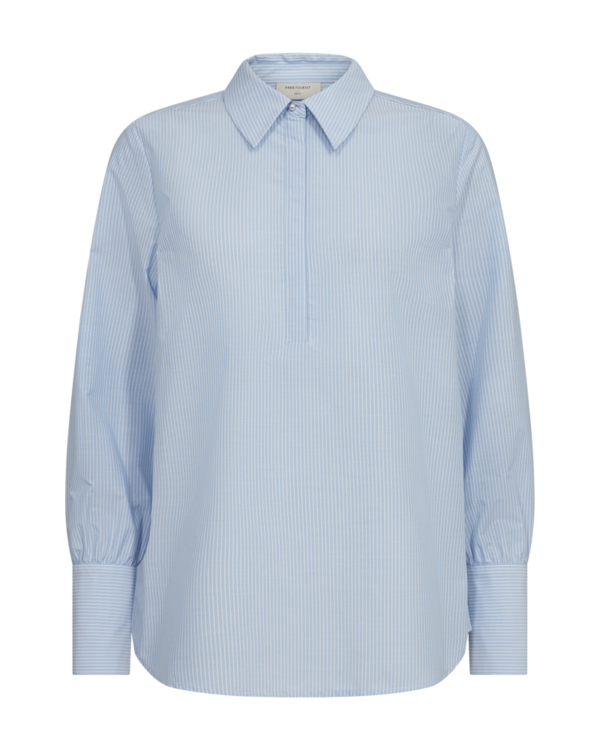Blouse Lindin Blue Off-White - Image 8