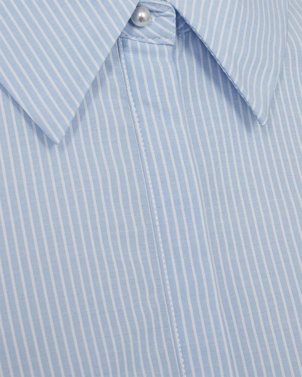 Blouse Lindin Blue Off-White - Image 9