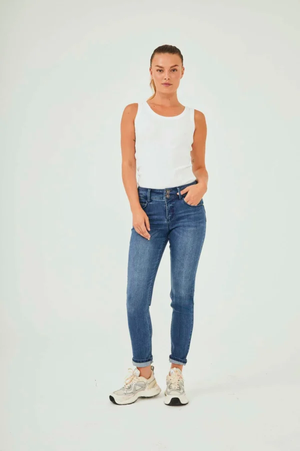 Jeans Lopez Mid Blue Denim - Image 2