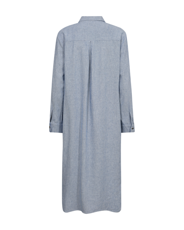 Skjortklänning Lava Off-White Blue