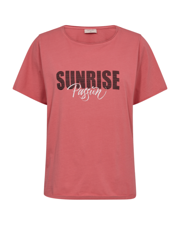 T-shirt Fuji Sunrise Peach Vit