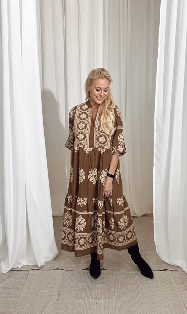 Rikke Luxux Dress Camel