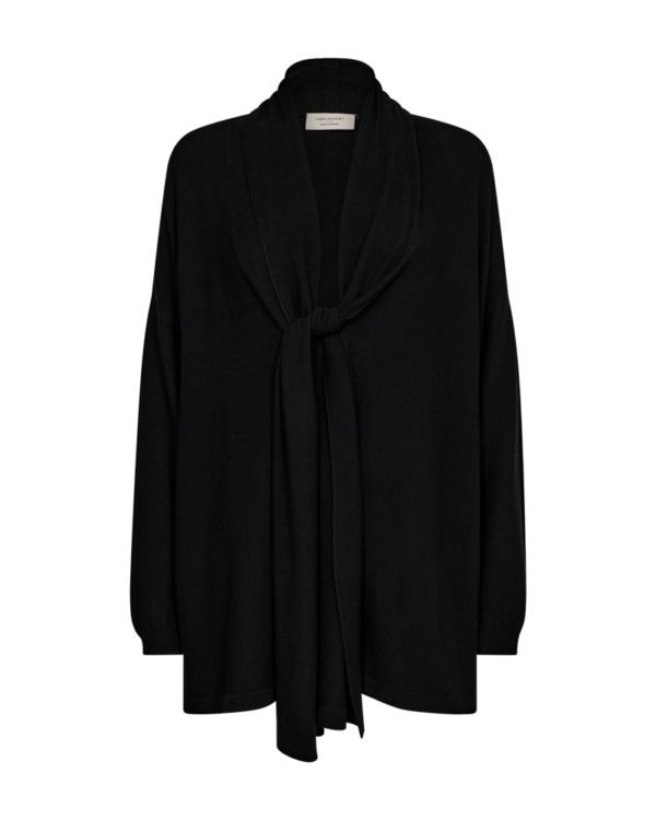 cardigan knoty black