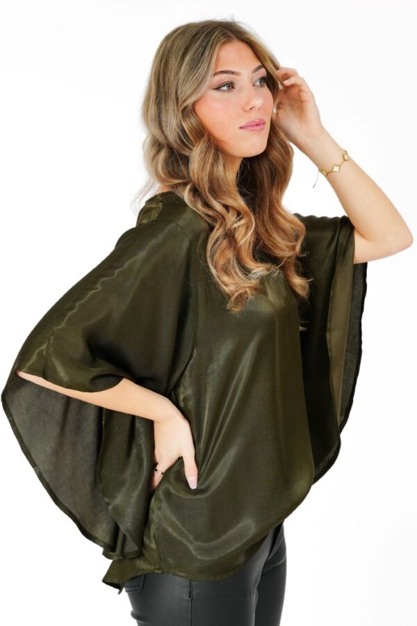 Brie Blouse Evergreen