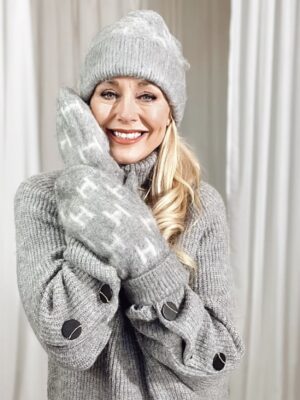 Mittens Asta grey