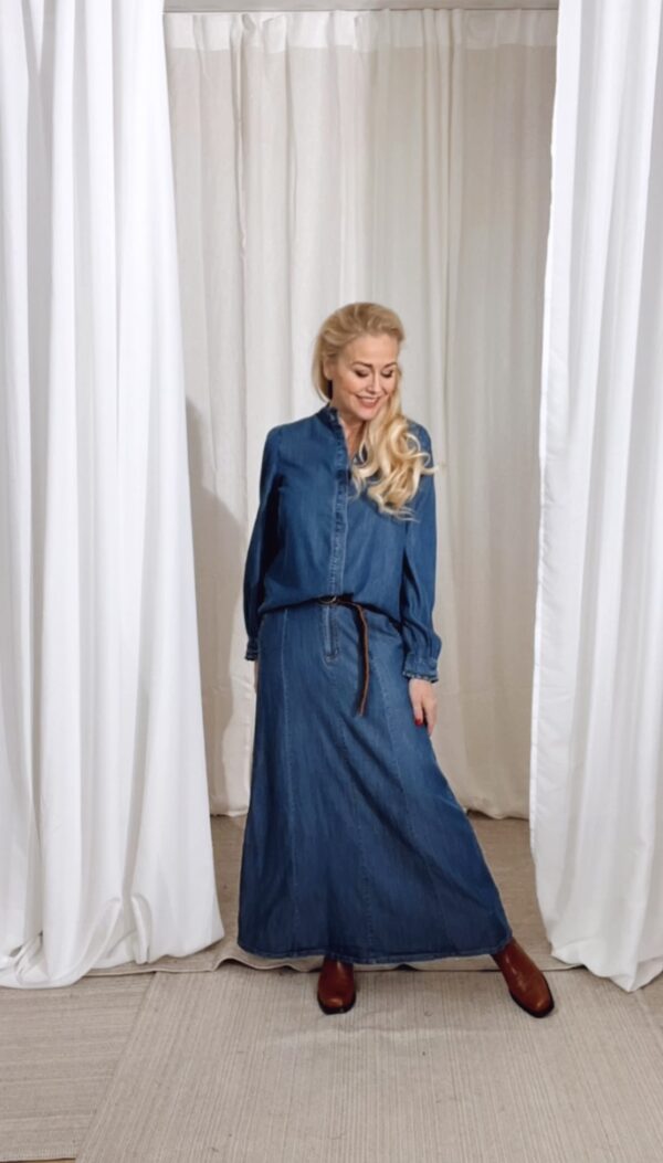 Skjorta Wilke Blå Denim