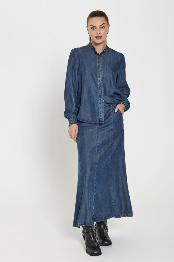 Skjorta Wilke Blå Denim - Image 4
