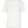 T-shirt v-neck vit