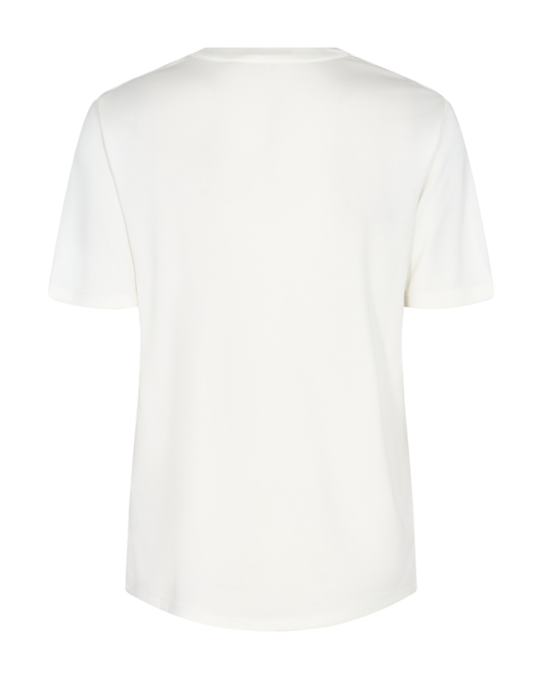 T-shirt v-neck vit