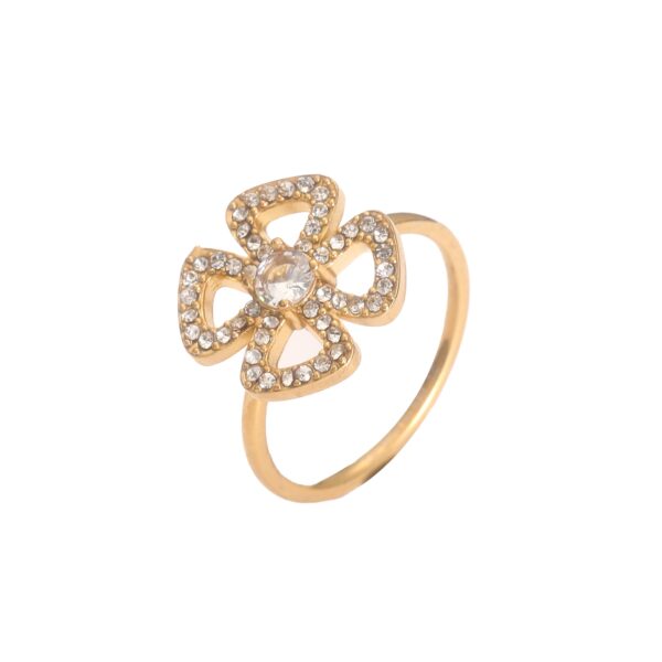 Ring Blom Guld