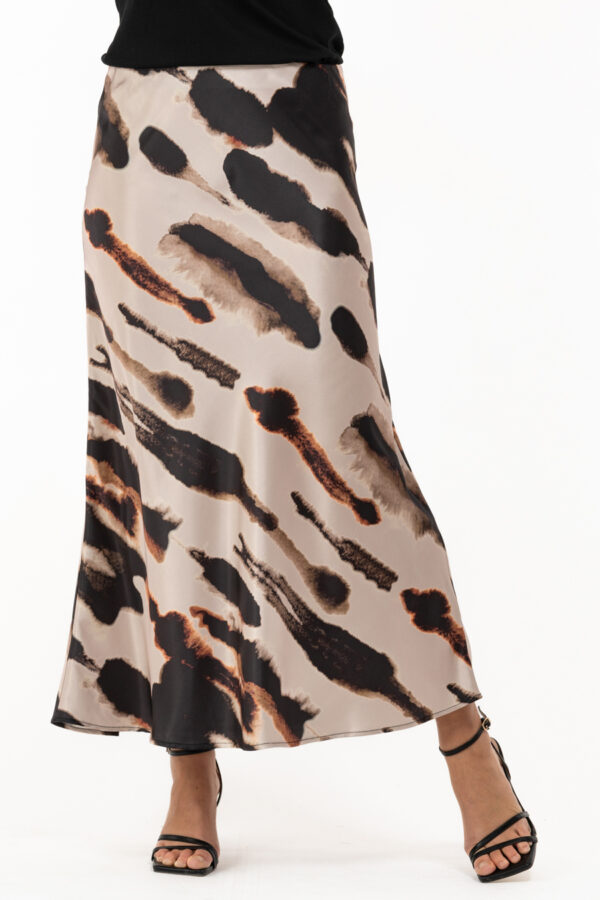 Sienna Skirt Espresso Sand Black - Image 5