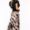 Sienna Skirt Espresso Sand Black - Image 2
