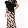 Sienna Skirt Espresso Sand Black - Image 8