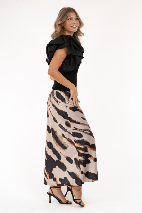 Sienna Skirt Espresso Sand Black - Image 6