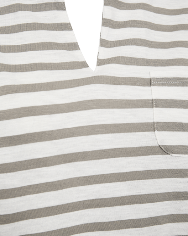 T-shirt Viva White Taupe