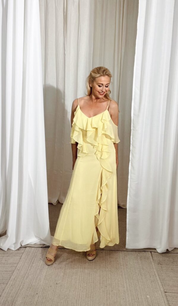 Johanna Dress Lemon - Image 8