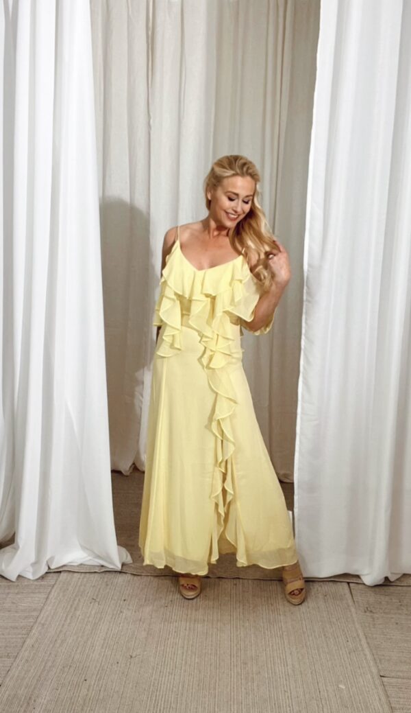 Johanna Dress Lemon - Image 9
