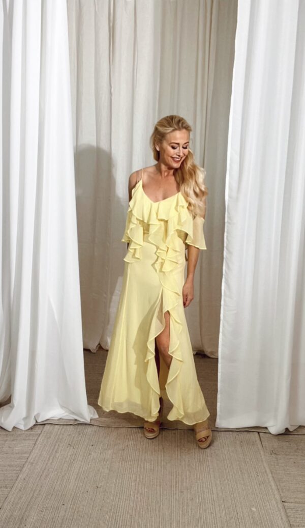 Johanna Dress Lemon - Image 10