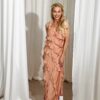 Jiselle Frill Dress Canyon Sunset - Image 7