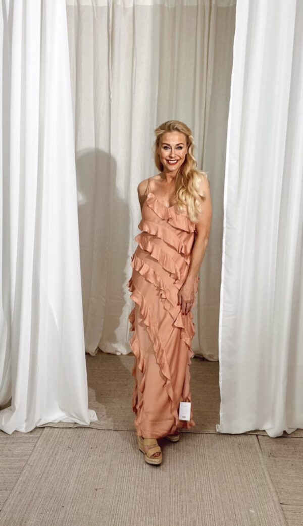 Jiselle Frill Dress Canyon Sunset - Image 7